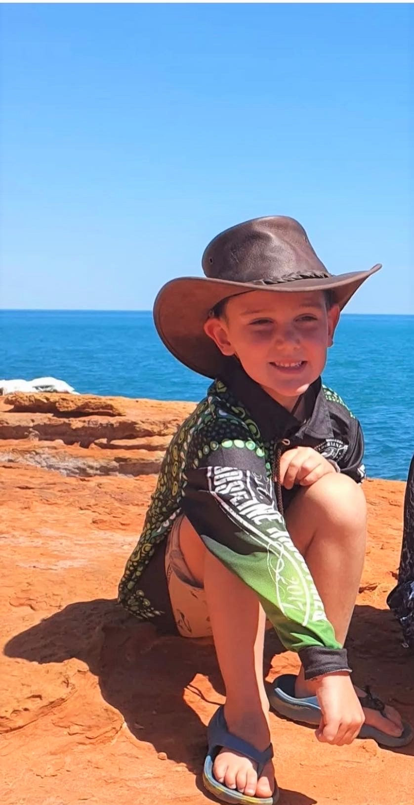 kids fishing outdoor sun protection shirt