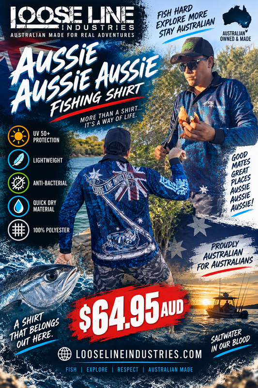 Aussie Style Fishing Shirt