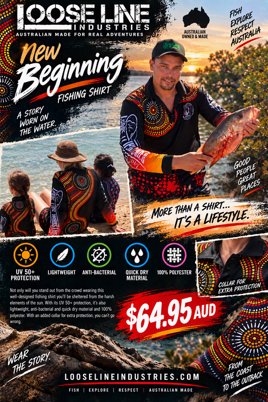 Adult Fishing Shirt "New Beginning"