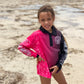 Kids fishing shirt "The Original" Pink