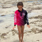Kids fishing shirt "The Original" Pink