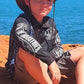kids outdoor sun protection shirt